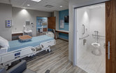 McLaren Port Huron South Tower Patient Room Bathroom