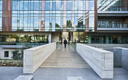 SmithGroup Los Angeles Science and Technology Architecture California Institute of Technology - Chen Neuroscience Research Building Los Angeles Exterior SmithGroup Architecture Science and Technology interiors labs SmithGroup Los Angeles Science and Technology  Science and technology SmithGroup Los Angeles Interior Exterior