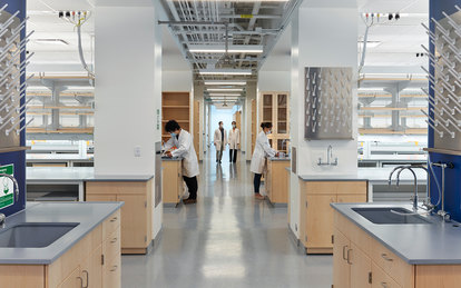 SmithGroup Los Angeles Science and Technology Architecture California Institute of Technology - Chen Neuroscience Research Building Los Angeles Exterior SmithGroup Architecture Science and Technology interiors labs SmithGroup Los Angeles Science and Technology  Science and technology SmithGroup Los Angeles Interior Lab