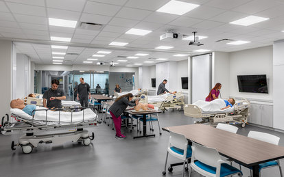 The University of North Texas Health Science Center at Fort Worth (HSC)  Regional Simulation Center
