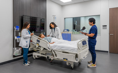 The University of North Texas Health Science Center at Fort Worth (HSC)  Regional Simulation Center