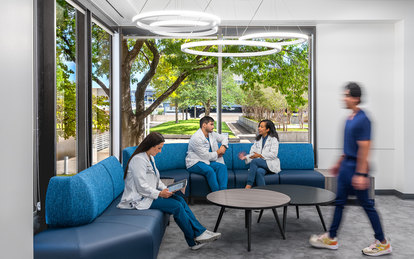 The University of North Texas Health Science Center at Fort Worth (HSC)  Regional Simulation Center Interiors